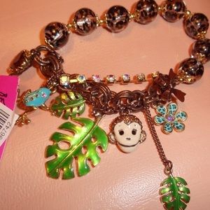 Betsey Johnson Jungle Bracelet.